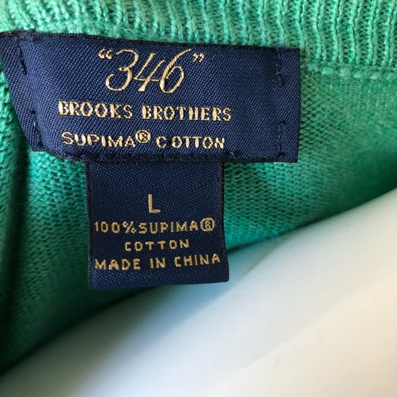 Brooks Brothers 346 Supima Cotton Sweater Vest - Picture 4 of 6